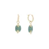 Artifact Drop Huggie Hoop Earrings