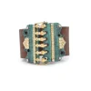 Artifact Leather Cuff Bracelet