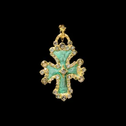 ARTIFACT TEAL PATINA AND GREY DIAMONDS ENHANCER