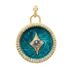 ARTIFACT TEAL PATINA WITH GREY AND WHITE DIAMONDS ENHANCER