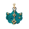 ARTIFACT TEAL PATINA WITH GREY AND WHITE DIAMONDS ENHANCER