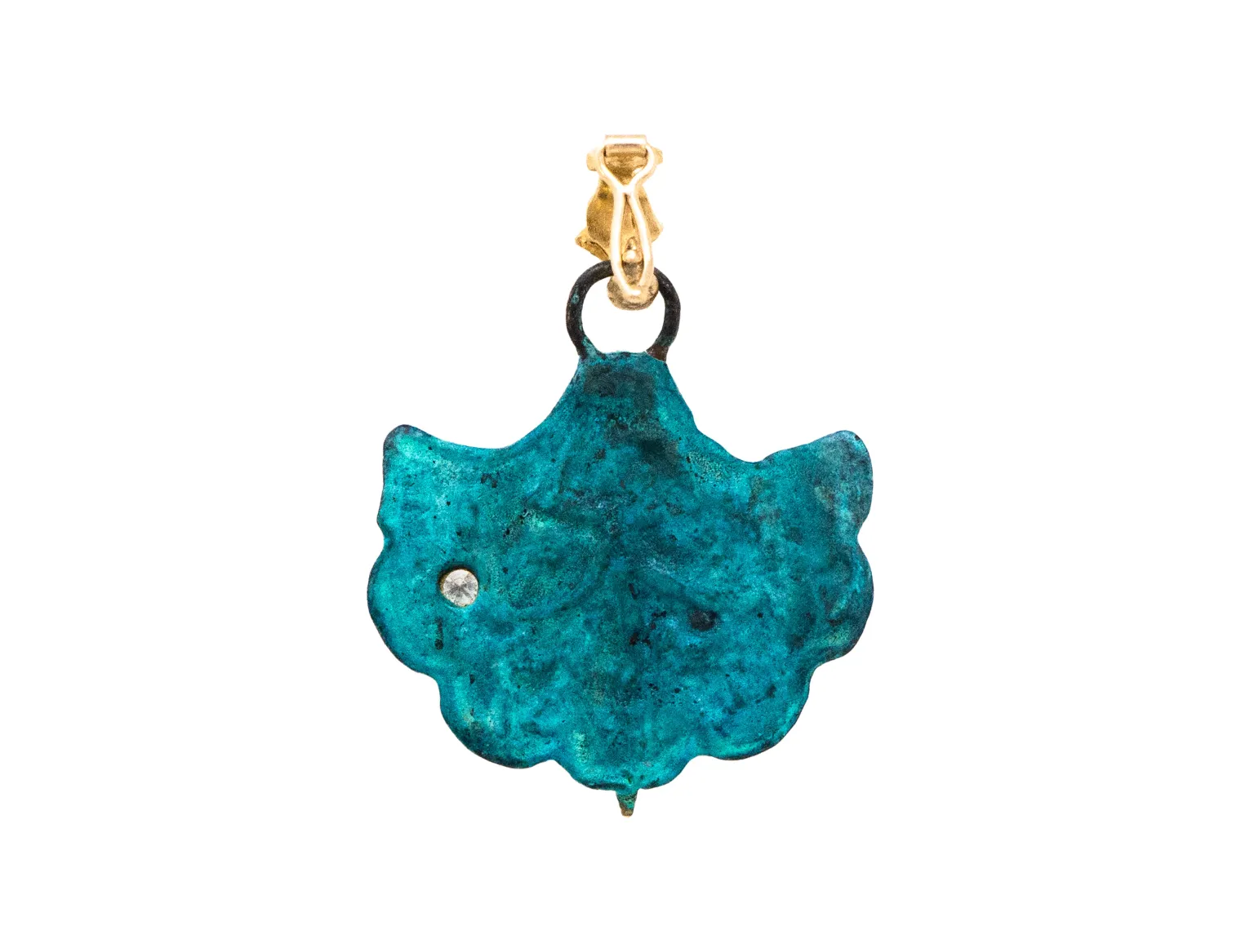 ARTIFACT TEAL PATINA WITH GREY AND WHITE DIAMONDS ENHANCER