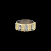 BAGUETTE SPINEL STATEMENT RING
