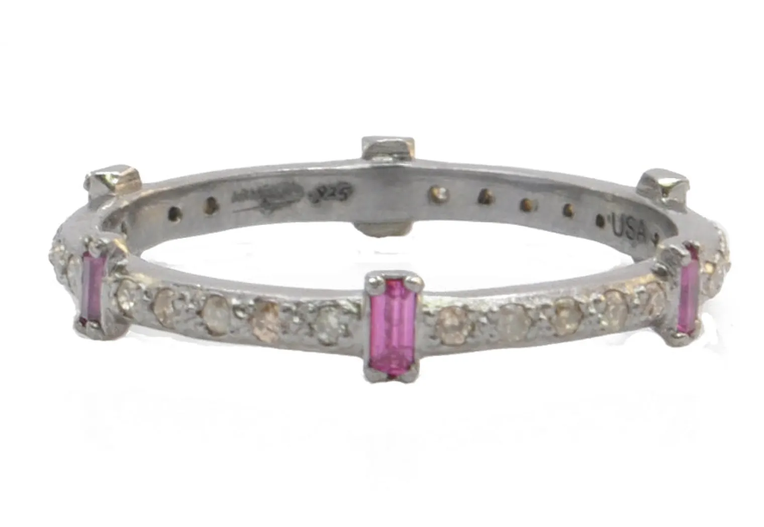 Baguette Stack Band Ring