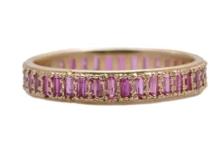 Baguette Stack Band Ring