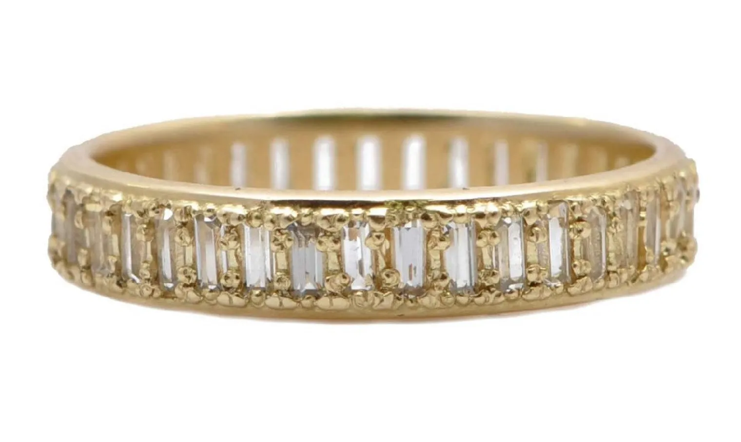 Baguette Stack Band Ring