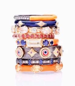 Baguette Stack Band Ring