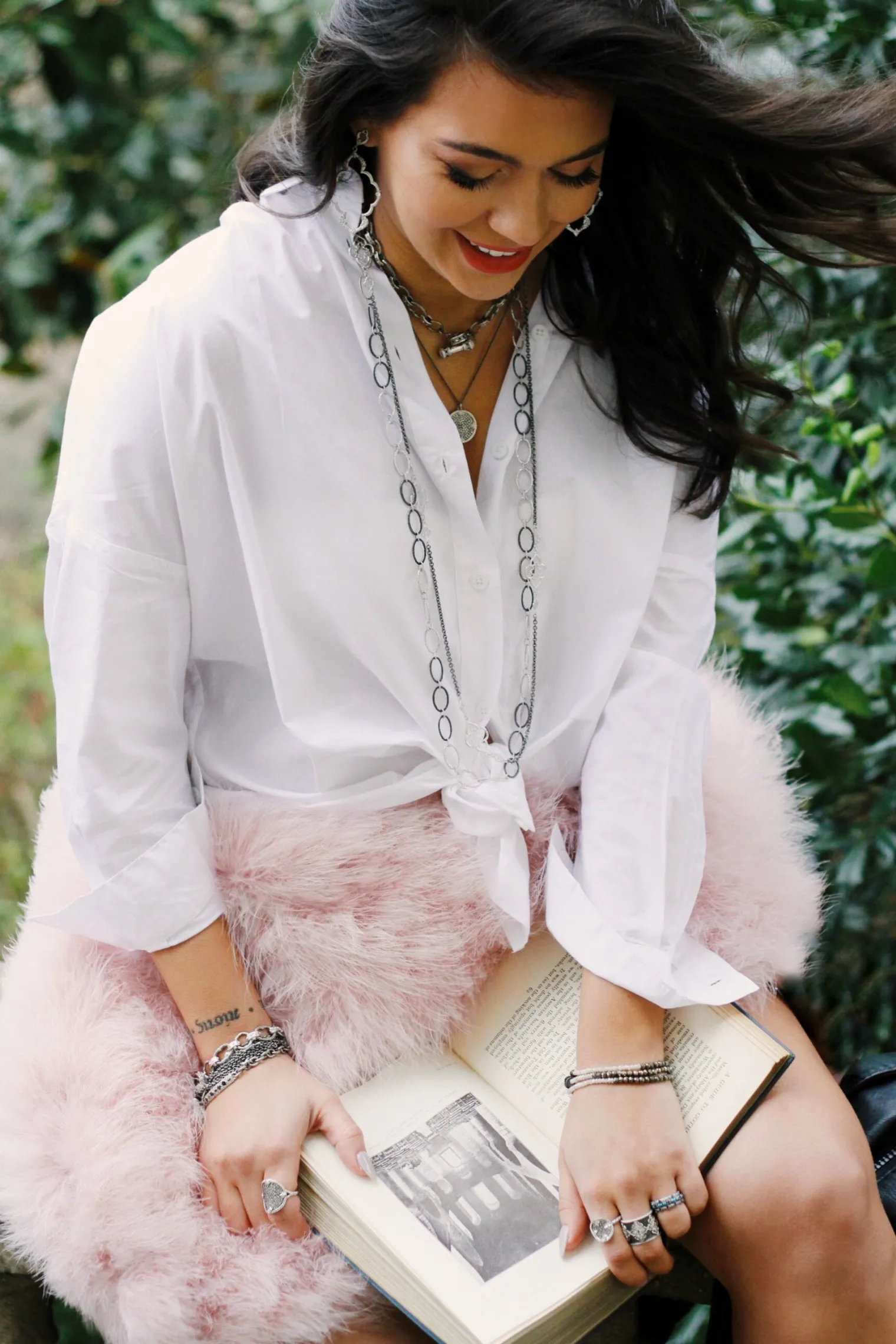 Baguette Stack Band Ring