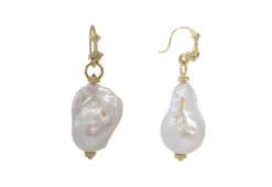 Baroque Pearl Drop Earrings