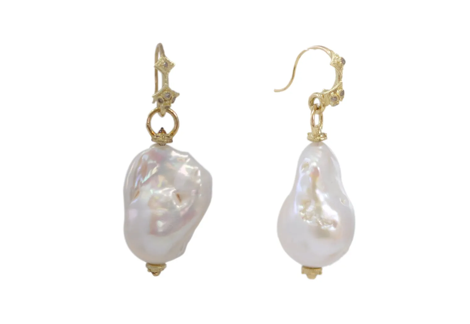 Baroque Pearl Drop Earrings
