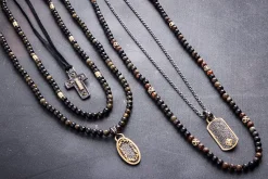 Biotite Beaded Necklace