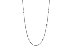 28" BLACK SAPPHIRE CRIVELLI NECKLACE