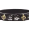BLACKENED STACK BAND RING