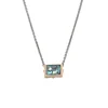 18" BLUE MOTHER OF PEARL NECKLACE