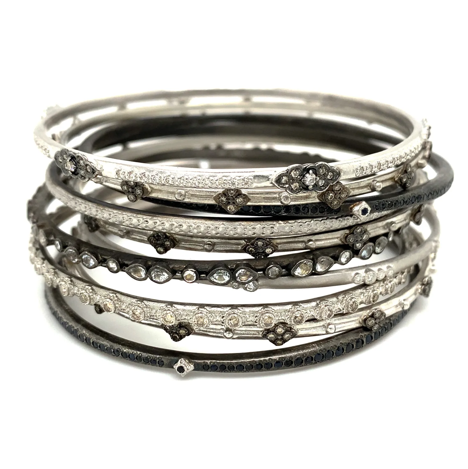 Carved Bangle Bracelet