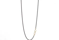 Circle Link Station Necklace