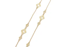 Clover Station Necklace