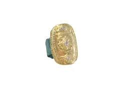 Coin Artifact Statement Ring