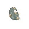 CRIVELLI ACCENTED ARTIFACT COIN STATEMENT RING