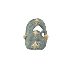 CRIVELLI ACCENTED ARTIFACT COIN STATEMENT RING