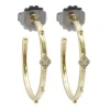 Crivelli and Granulation Hoop Earrings