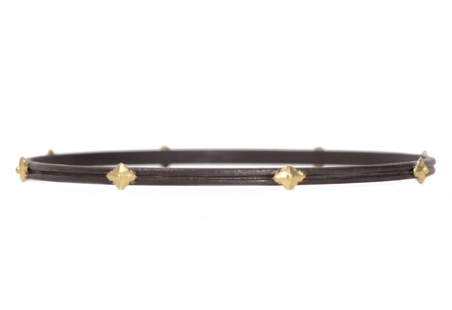 Crivelli and Granulation Bangle Bracelet