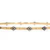 Crivelli and Granulation Bangle Bracelet