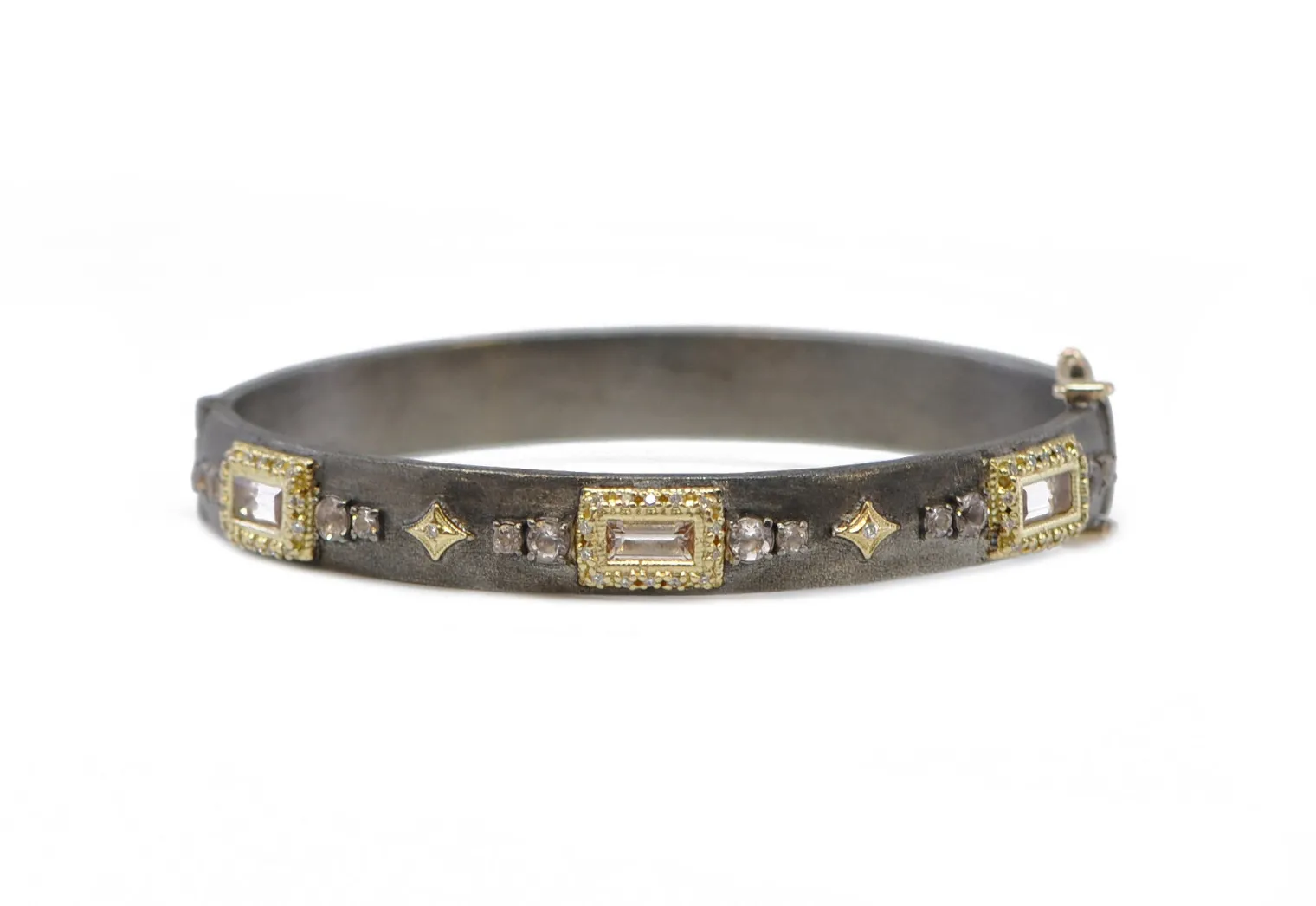 CRIVELLI AND MORGANITE HUGGIE BRACELET