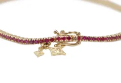 CRIVELLI AND RUBY CHAIN LINK BRACELET