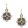 Crivelli Cross Drop Earrings