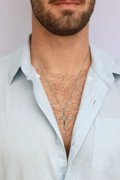Crivelli Cross Necklace