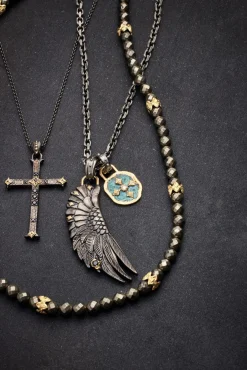 Crivelli Cross Necklace