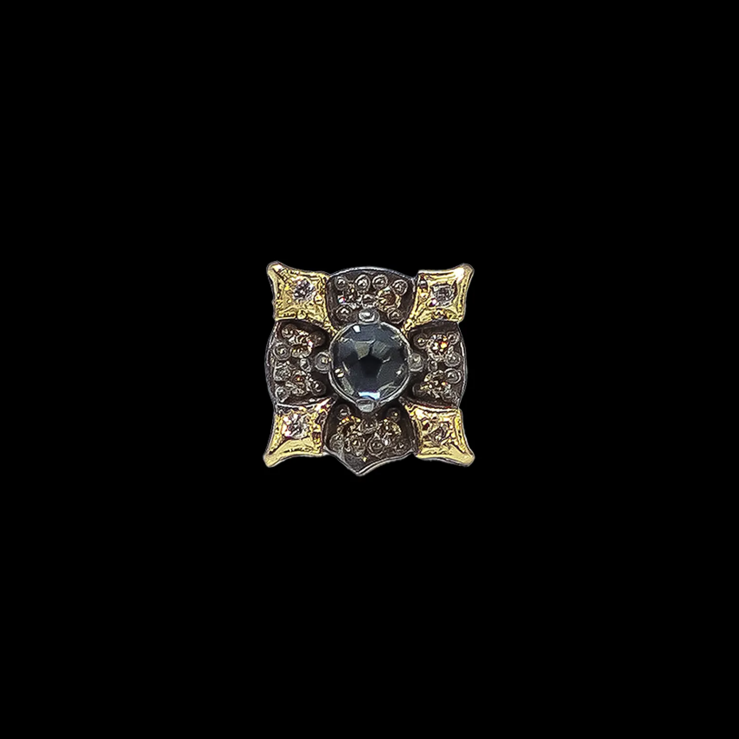 CRIVELLI CROSS STUD EARRINGS