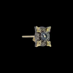 CRIVELLI CROSS STUD EARRINGS