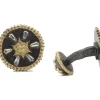 Crivelli Disc Cufflinks