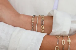 CRIVELLI DROP CHAIN LINK BRACELET