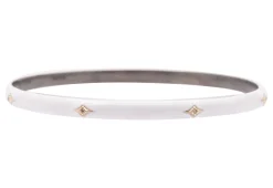 Crivelli Enamel Bangle Bracelet