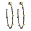 Crivelli, Granulation and Diamond Hoop Earrings
