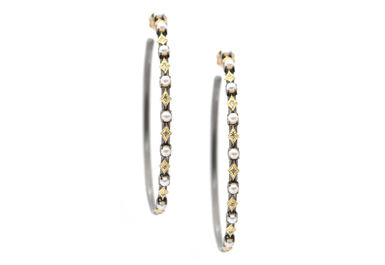 Crivelli Hoop Earrings