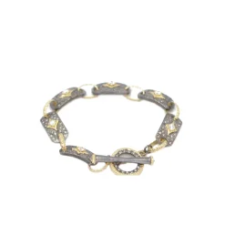 CRIVELLI TEXTURED LINK BRACELET
