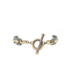 CRIVELLI TEXTURED LINK BRACELET