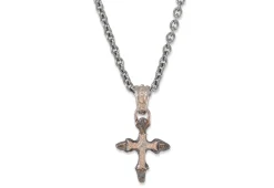 Cross Artifact Pendant Necklace
