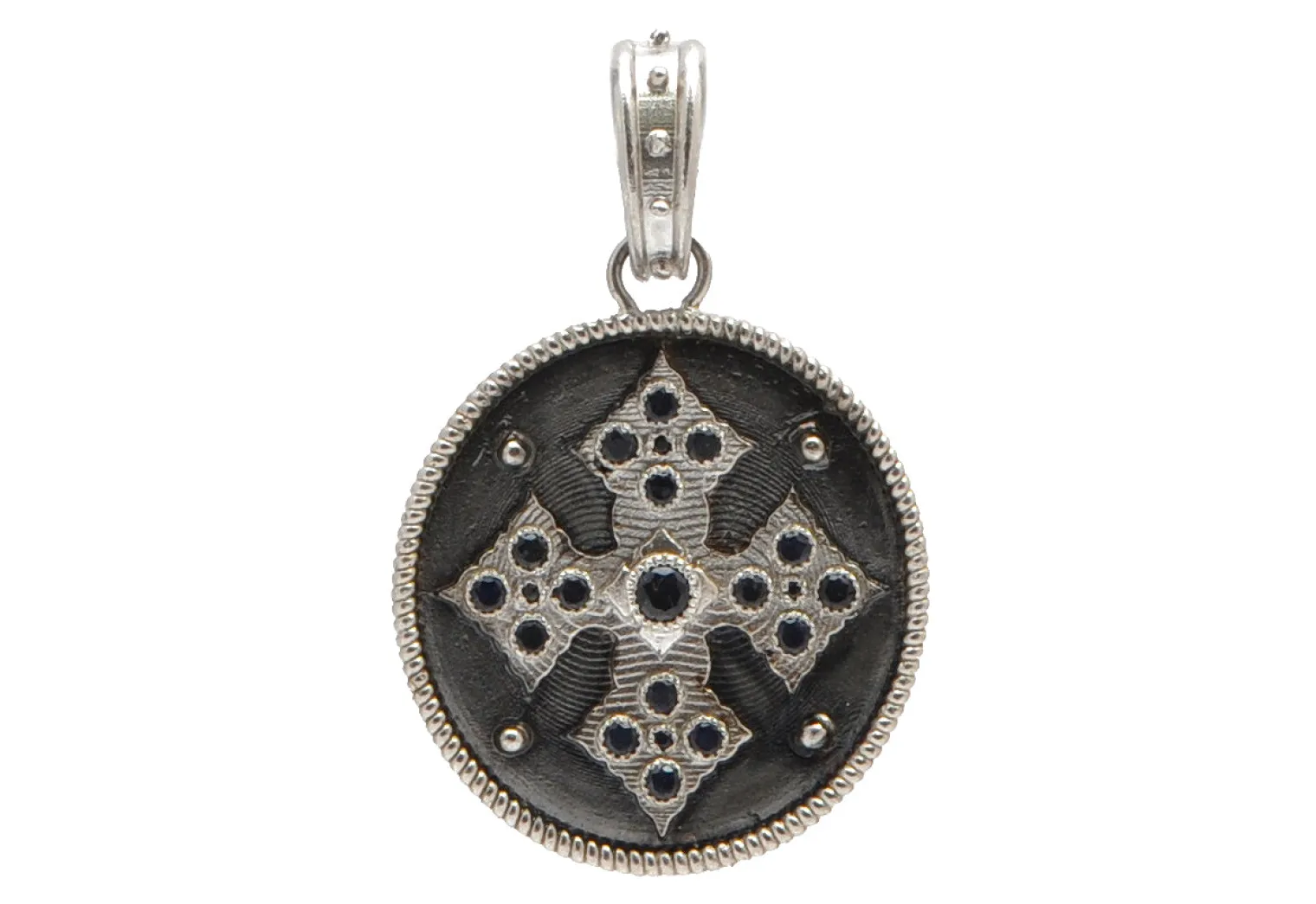 Cross Medallion Pendant