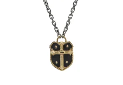 Cross Shield Necklace