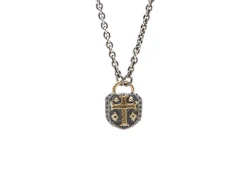 Cross Shield Necklace