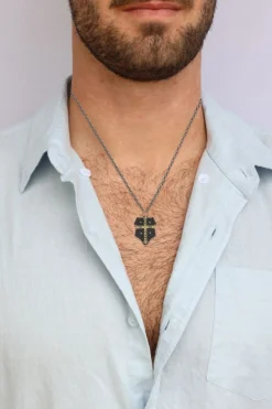 Cross Shield Necklace