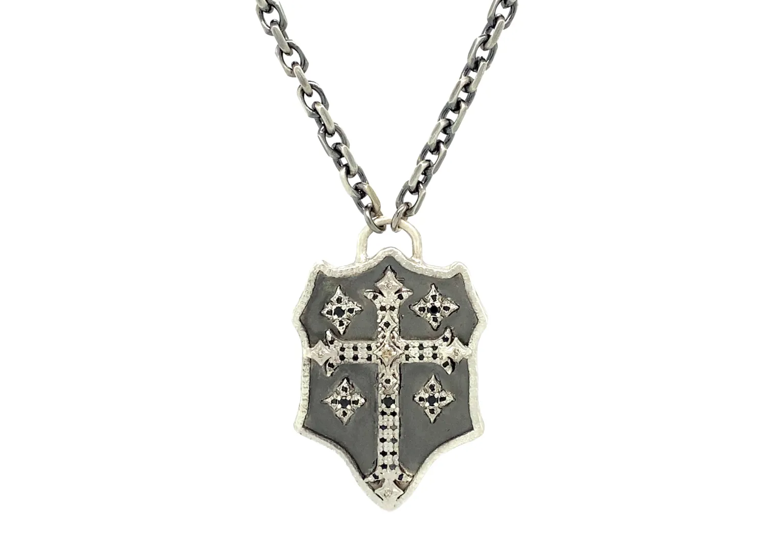 Cross Shield Pendant