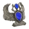 CURVED WINGED SCARAB RING