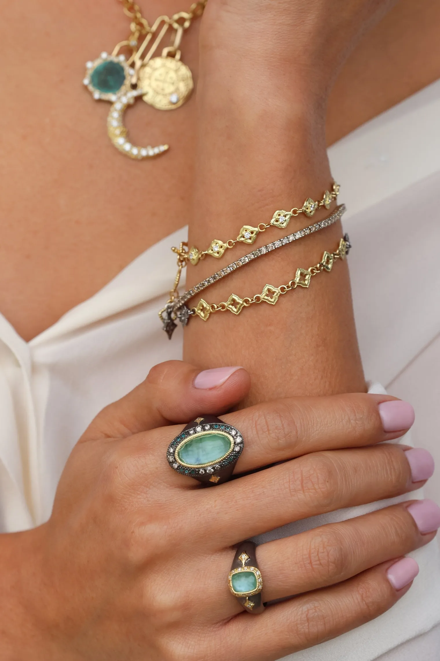 DIAMOND CHAIN LINK BRACELET