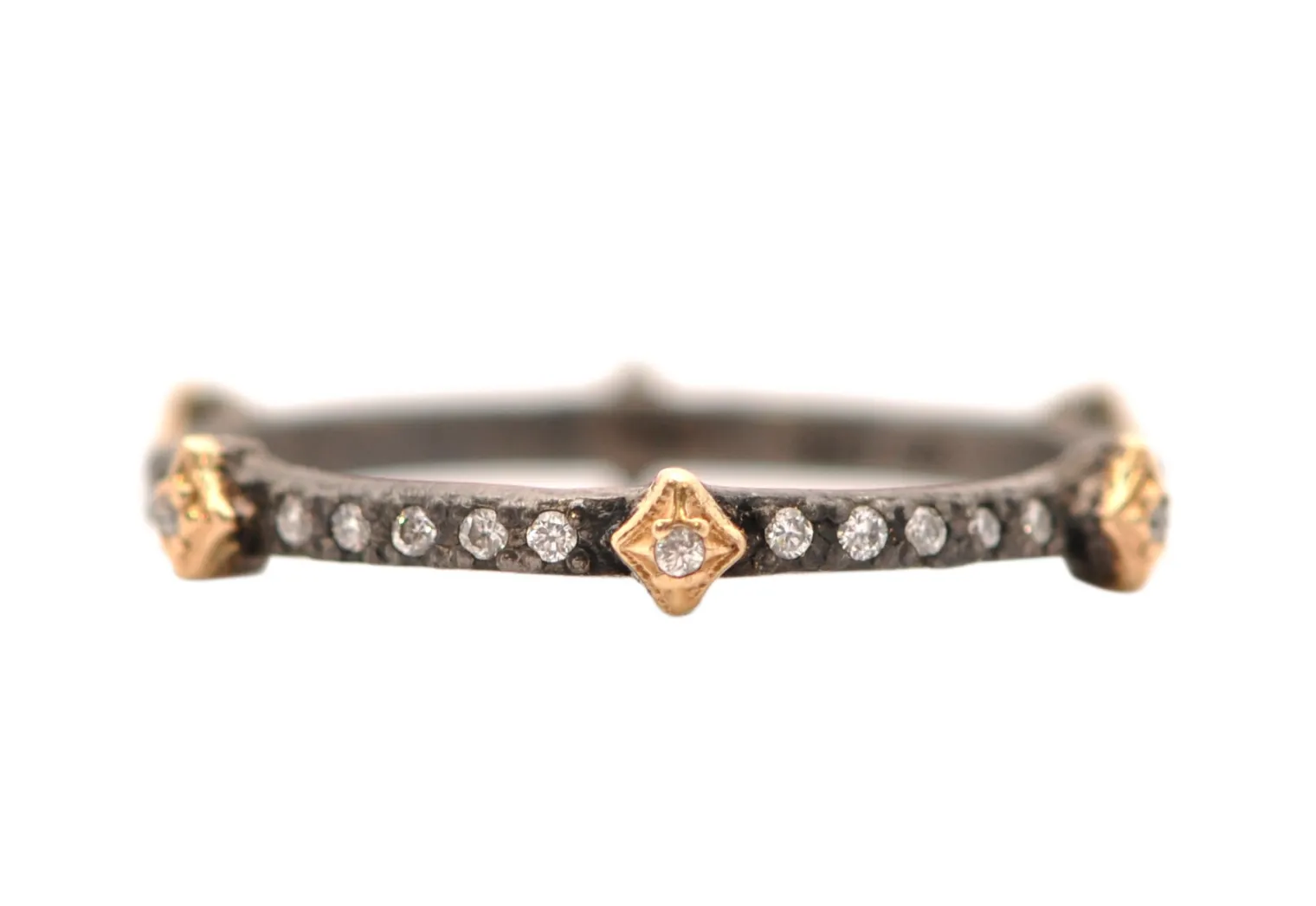 DIAMOND MULTI-CRIVELLI STACK RING